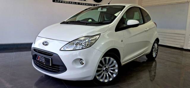 Ford Ka 1.2 Zetec Hatchback 3dr Petrol Manual Euro 5 (s/s) (69 ps) 2KEYS+AA BREAKDOWN+3 MONTH WARRANTY Hatchback Petrol WHITE