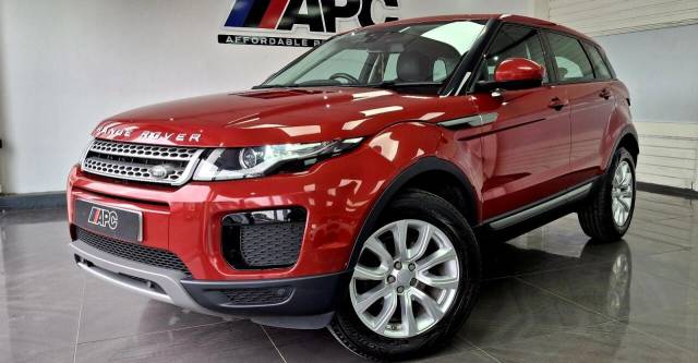 Land Rover Range Rover Evoque 2.0 eD4 SE SUV 5dr Diesel Manual FWD Euro 6 (s/s) (150 ps) LEATHER+CRUISE+SERVICE SUV Diesel RED